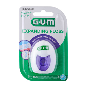 GUM Οδοντικό Νήμα 2030 Expanding Floss 30m
