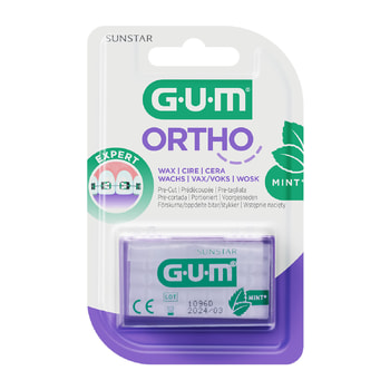 GUM Ορθοδοντικό Κερί 724 Ortho Mint Flavored