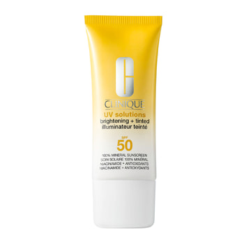 Clinique UV Solutions Brightening Tinted Mineral Sunscreen SPF50 – Medium Tint 40 ml