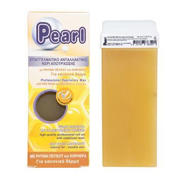 Pearl Pine Resin & Honey Roll-On Wax for Normal Skin
