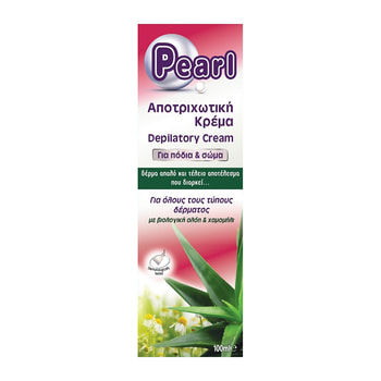 Pearl Hair Removal Cream for Legs & Body for All Skin Types