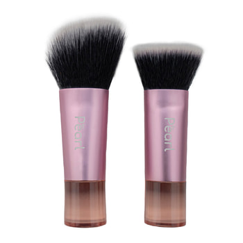 Pearl Σετ 2 Πινέλων Angled & Flat Top – 2 pcs