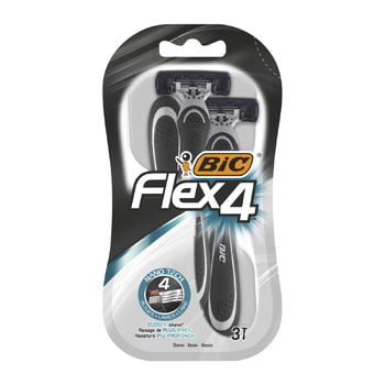 BIC Ανδρικά Ξυραφάκια μιας Χρήσης Flex 4