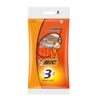 BIC Ανδρικά Ξυραφάκια 3 Sensitive