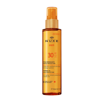 Nuxe Sun Tanning Oil - Λάδι Μαυρίσματος για Πρόσωπο & Σώμα SPF30