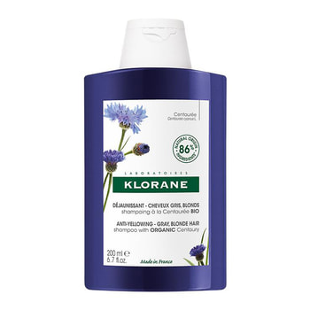 Klorane Centauree Shampoo for Silver Highlights with Bio Centaury