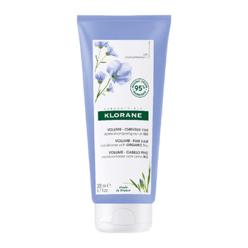 Klorane Conditioning Cream with Organic Flaxseed for Volume - Fine Hair