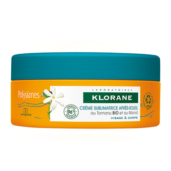 Klorane Polysianes Κρέμα Λάμψης μετά τον Ήλιο με Tamanu & Monoi