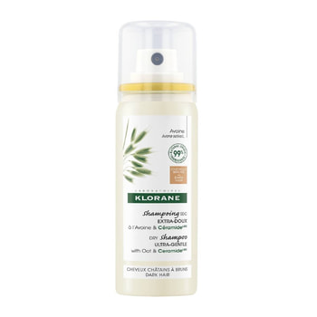 Klorane Dry Shampoo with Oat & Ceramide for Dark Hair – 150 ml