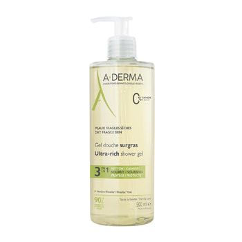 A-Derma Εξαιρετικά Πλούσιο Ζελ Καθαρισμού για το Ξηρό Δέρμα – 500 ml