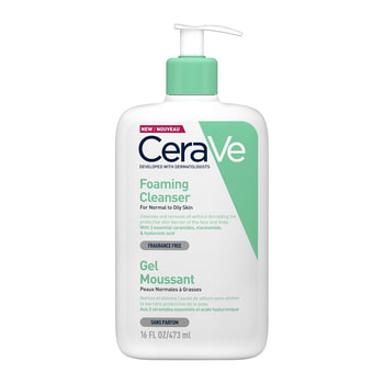 Cerave Αφρίζον Gel Καθαρισμού για Πρόσωπο & Σώμα με Υαλουρονικό Οξύ, Ceramides