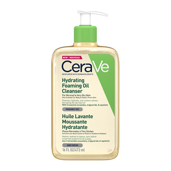 Cerave Απαλό Λάδι Καθαρισμού που Αφρίζει – 473 ml