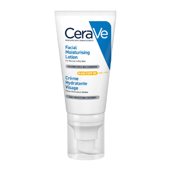 Cerave AM Facial Moisturising Lotion SPF50 Ενυδατική Κρέμα Προσώπου Με Δείκτη Προστασίας SPF50