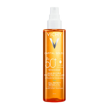 Vichy Capital Soleil Cell Protect Αόρατο Λάδι Spf50+