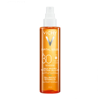 Vichy Capital Soleil Cell Protect Αόρατο Λάδι Spf30