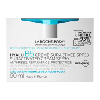 LA Roche-Posay Hyalu B5 Suractivated Cream με Spf30 Σε Επαναγεμιζόμενη Συσκευασία Αντιρυτιδική Κρέμα Με Spf30