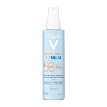 Vichy Capital Soleil Uv-Aqua Ενυδατικό Spray Γαλάκτωμα Σώματος Spf50