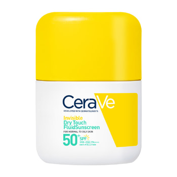 Cerave Αντηλιακό Προσώπου Invisible Dry Touch Fluid Spf50+​