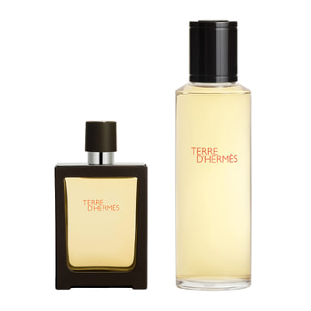 Hermès Terre d’Hermès Pure Perfume travel spray and refill