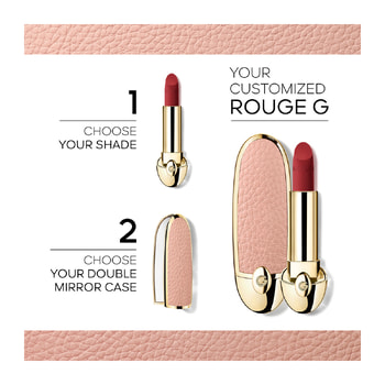Guerlain Rouge G The Refill The Customisable Ultra-Care Lipstick – 366 LE ROSE POMPON – VELVET 3.5 gr