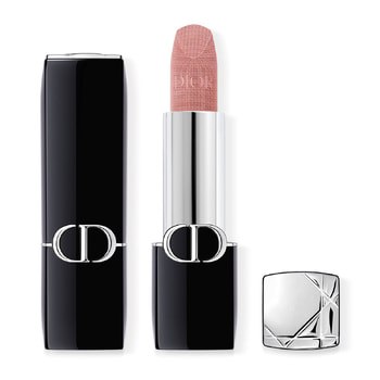 Dior Rouge Dior Lipstick - Comfort and Long Wear - Hydrating Floral Lip Care – 220 Beige Couture velvet finish 1 pcs