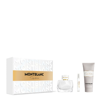 Montblanc SIGNATURE EDP 90ML & MINI & BODY LOTION 50ML SET
