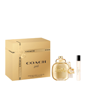 Coach Gold Parfum & Mini Set
