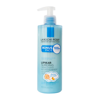 LA Roche-Posay Lipikar Surgras Καθαρισμός Σώματος για το Ξηρό Δέρμα – 400 ml