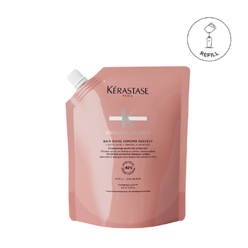 Kérastase Chroma Absolu Bain Riche Chroma Respect Shampoo Refill for Normal to Coarse Coloured Hair