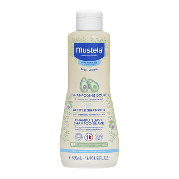 Mustela Απαλό Σαμπουάν Με Βιολογικό Αβοκάντο Για Τα Λεπτά, Εύθραυστα Μαλλιά Του Παιδιού Ή Του Μωρού – 500 ml
