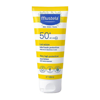 Mustela Αντηλιακό Γαλάκτωμα Σώματος & Προσώπου Πολύ Υψηλής Προστασίας Με Δείκτη Spf 50+ Με Βιολογικό Αβοκάντο Για Όλη Την Οικογένεια – 100 ml