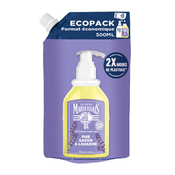 LE Petit Marseillais Ecopack Κρεμοσάπουνο Λεβάντα
