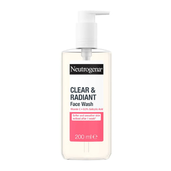 Neutrogena Clear & Radiant Καθαριστικό Προσώπου Με Vitamin C