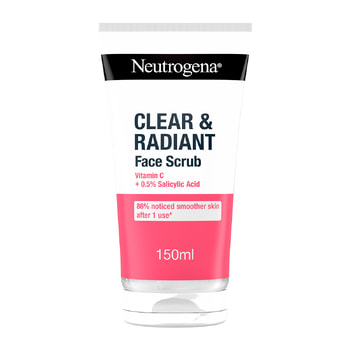 Neutrogena Clear & Radiant Scrub Προσώπου Με Βιταμίνη C