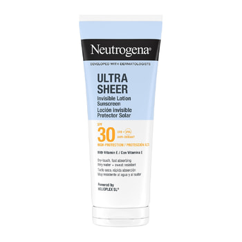 Neutrogena Ultra Sheer Invisible Hydrating Lotion Αντηλιακό Σώματος Λεπτόρρευστης Υφής SPF30