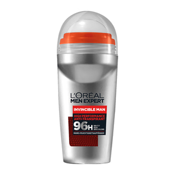 L'Oréal Paris Invincible Roll-On, 96ωρη Πολύ Υψηλή Προστασία Ενάντια στoν Ιδρώτα