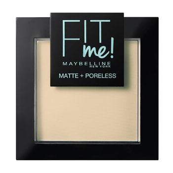 Maybelline New York Fit Me Matte + Poreless Pressed Powder για Ματ Αποτέλεσμα – Natural Ivory 105 30 ml
