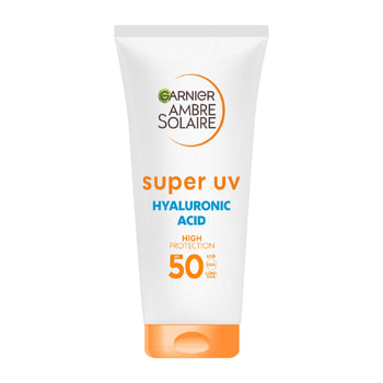 Ambre Solaire Sunscreen Anti-Wrinkle Face Cream with Light Texture SPF50