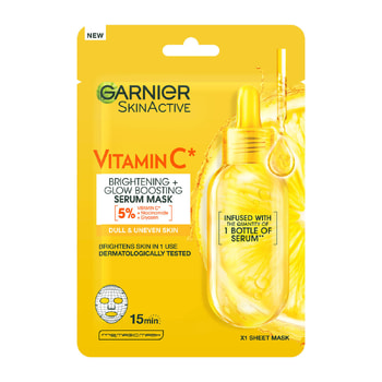 Garnier Vitamin C Fabric Mask for Radiance and Hydration