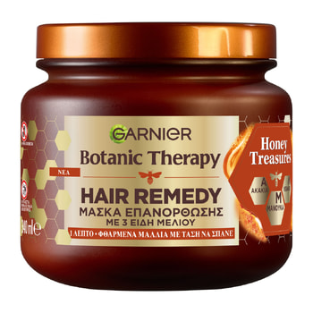 Botanic Therapy Honey Treasures Hair Repair Mask with Acacia Honey, Manuka & Leb'anta