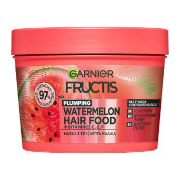 Fructis Hairfood Watermelon Μάσκα Μαλλιών 3σε1