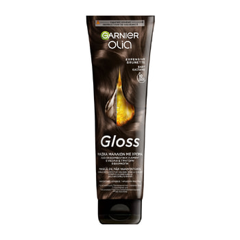 Olia Gloss Hair Mask with Colour - Deep Brown
