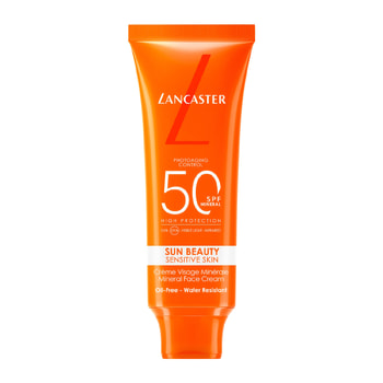 Lancaster Sun Beauty Sensitive Skin Mineral Face Cream SPF50