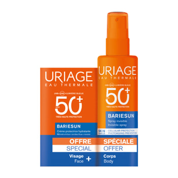 Uriage Promo Bariesun Spray SPF50 & Creme SPF50