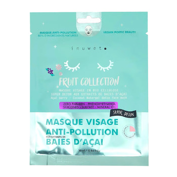 Inuwet Face Mask Against Pollution with Acai Berries