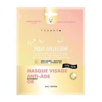Inuwet Face Gold Mask - Anti Aging
