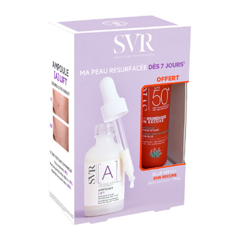 SVR Σετ Ampoule Lift [A] & Sun Secure Blur SPF50+