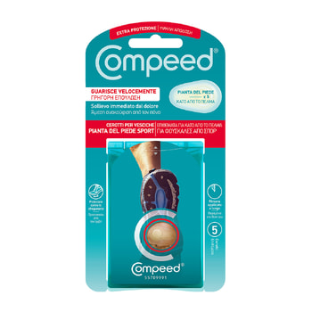 Compeed Επιθέματα για Φουσκάλες στο Πέλμα από Αθλητικές Δραστηριότητες