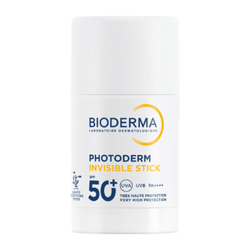 Bioderma Photoderm Invisible Stick SPF50+ Αντηλιακό Στικ Στοχευμένης UV