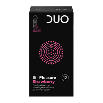 Duo G-pleasure - Condoms with Dots & Ribs